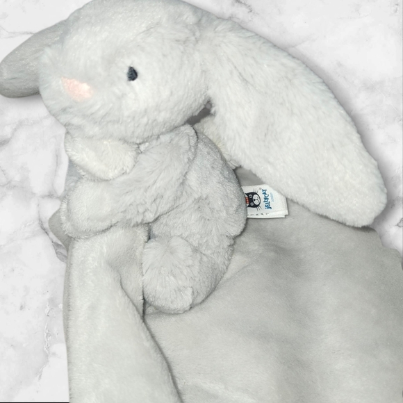 Jellycat Bashful Bunny Baby Blanket Plush - Picture 3 of 3
